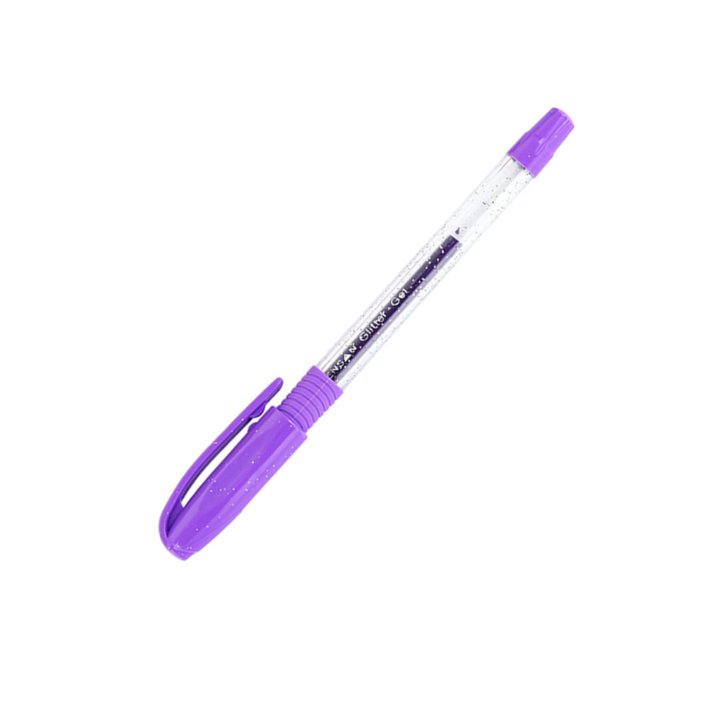Pensan Glitter Pen Purple eStationary
