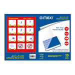 Maxi Book Cover - Clear Film - 10 Sheet - 35x50 cm
