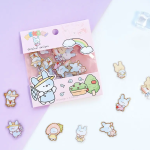 Nekoni Bunny Epoxy Stickers - Pack of 24