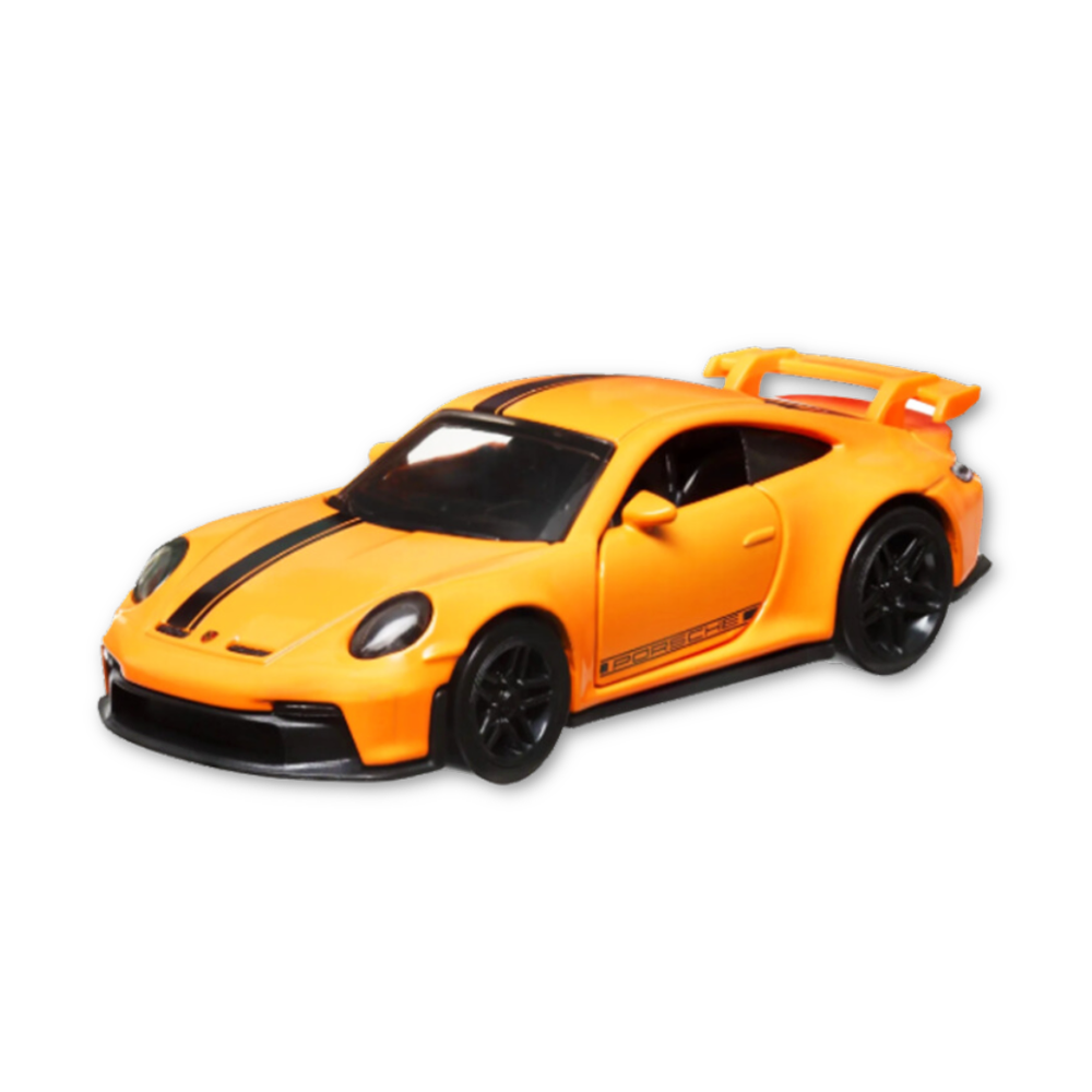 Porsche 911 GT3 Hot Wheels Pull-Back Speeders Toy Car in -1:43