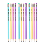 Deli Pastel Macaron HB Pencil - Pack of 12 - Image 2