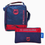 ⁦FC Barcelona Backpack with Pencil Case & Lunch Bag - 18 Inch⁩ - الصورة ⁦3⁩