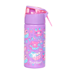 ⁦Purple Cute Cats Stainless Steel Water Bottle with Spray - 420 ml⁩ - الصورة ⁦3⁩