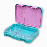 ⁦Turquoise Unicorn Cats Compartment Lunch Box - 800 ml⁩ - الصورة ⁦2⁩
