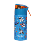 ⁦Blue Astronaut Adventure Stainless Steel Water Bottle with Spray - 420 ml⁩ - الصورة ⁦3⁩